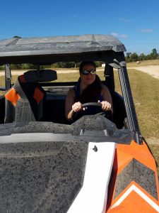 My first time in an ATV. No injuries occurred.